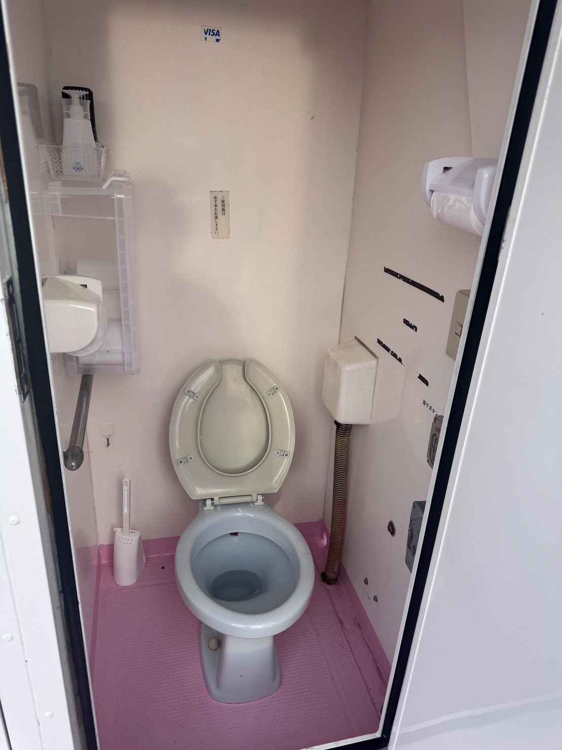 イカゲーム3号艇 トイレ設備