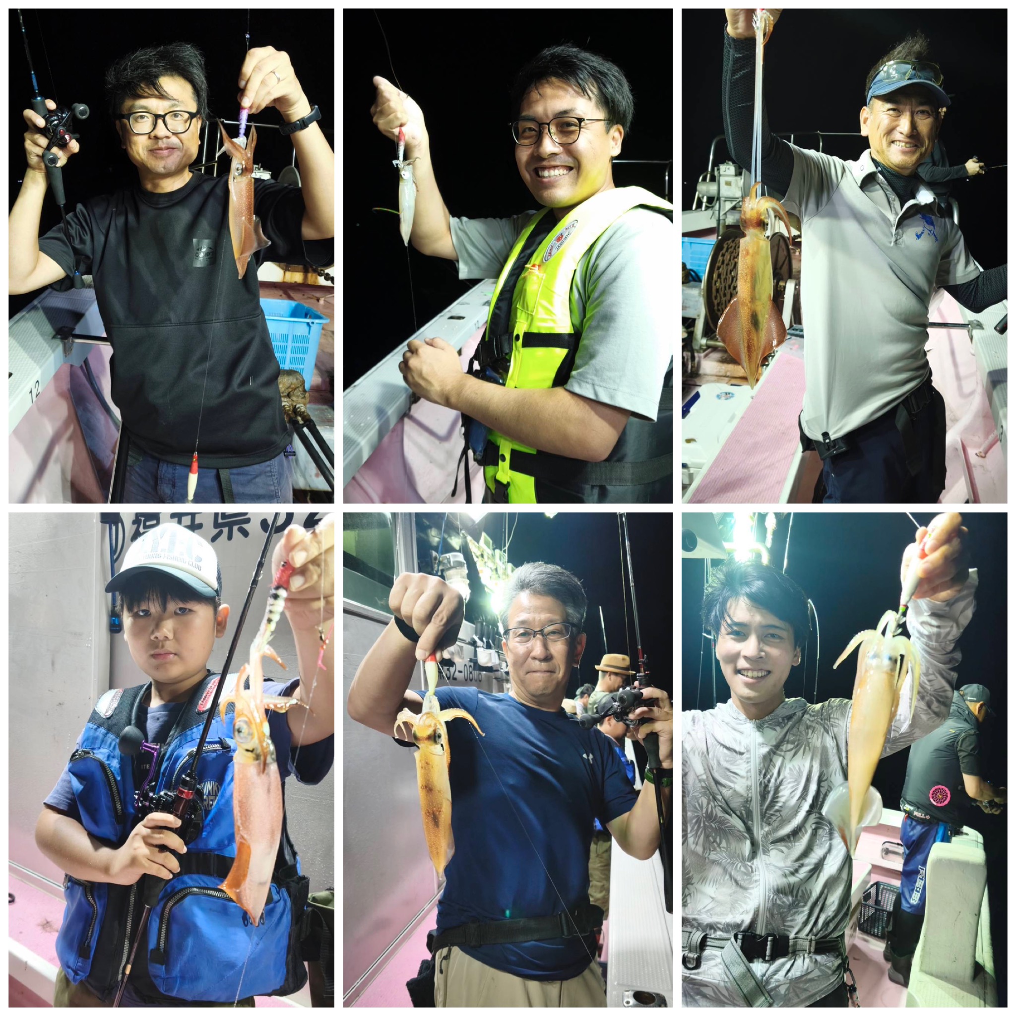 8/6〜8/8釣果