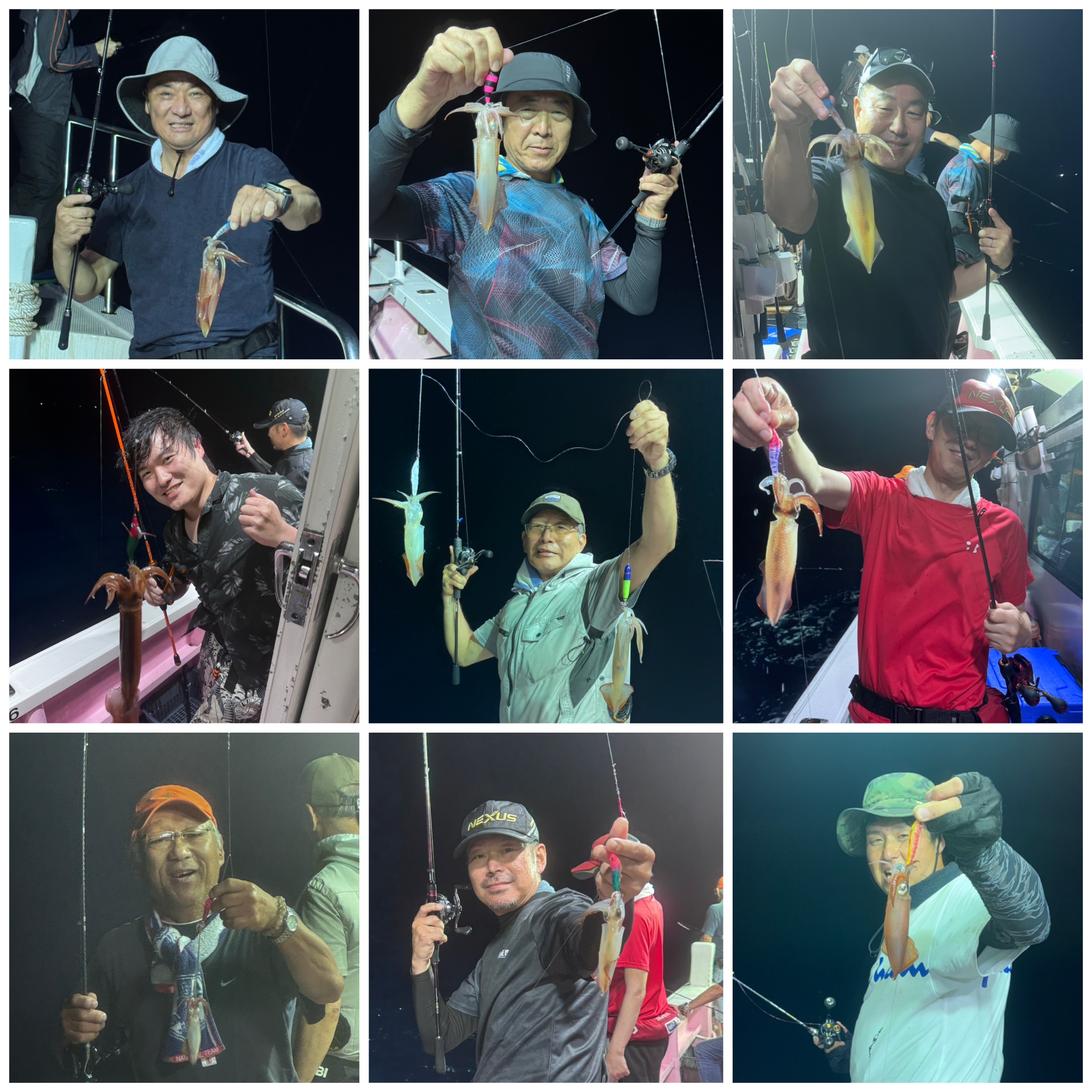 8/6〜8/8釣果